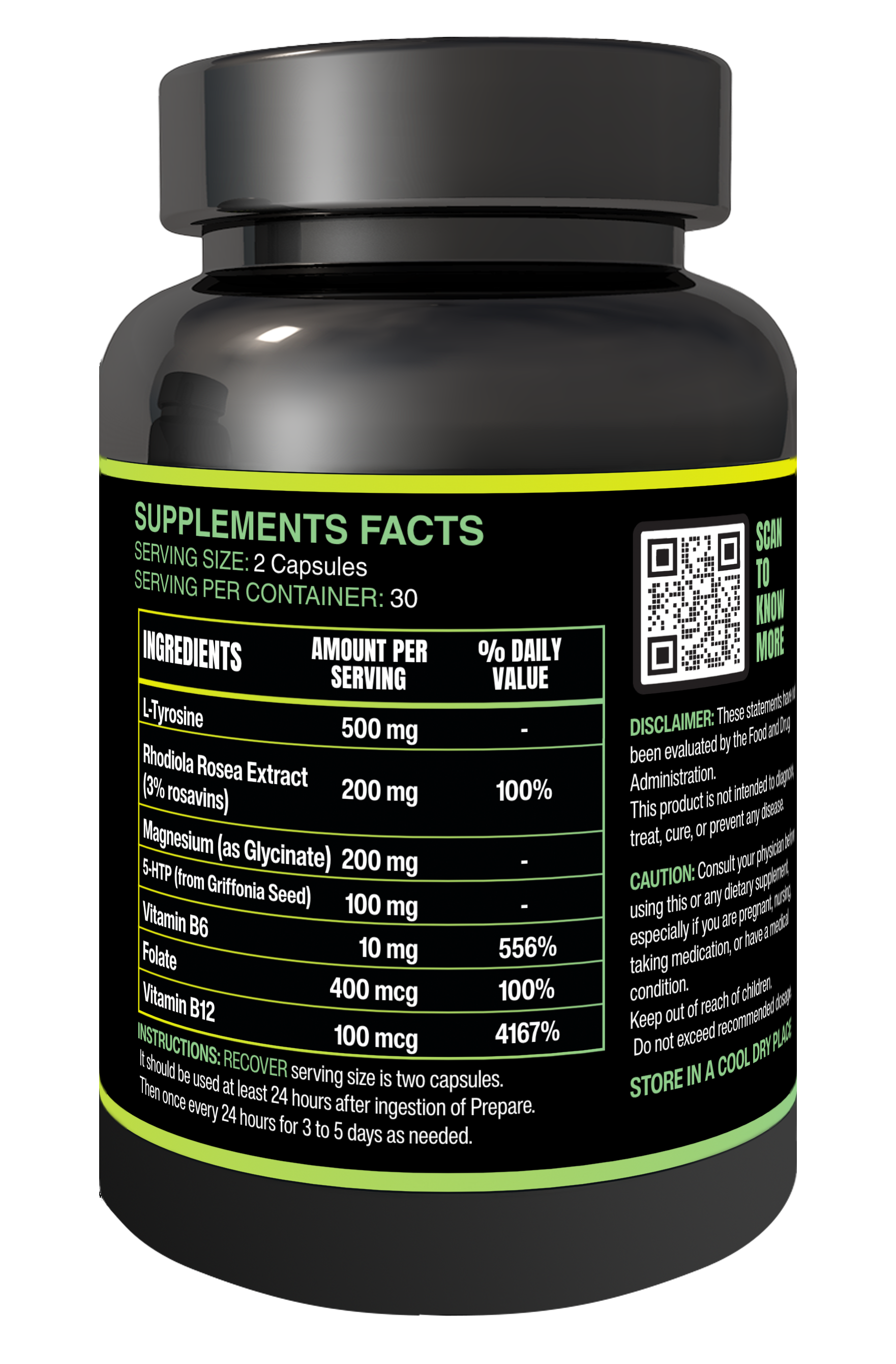 Prepare + Recover System